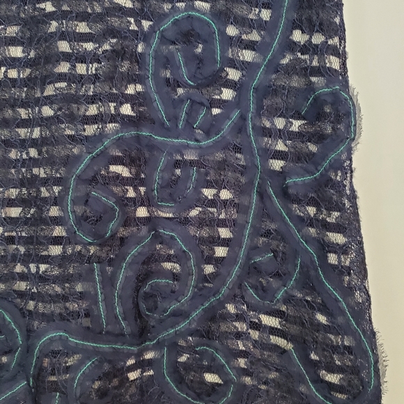 Anthropologie Meadow Rue Lace Overlay Tank - Picture 7 of 12